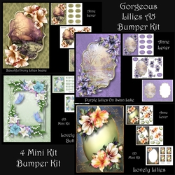 Gorgeous Lilies A5 Bumper Kit