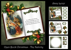 Open Book Christmas - The Nativity