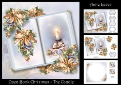 Open Book Christmas - The Candle