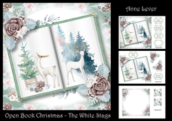 Open Book Christmas - The White Stags