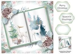 Open Book Christmas - The White Stags 8x8