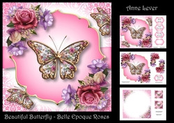 Beautiful Butterfly - Belle Epoque Roses