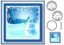 Frosty The Snowman 8x8