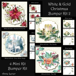White & Gold Christmas Bumper Kit 2