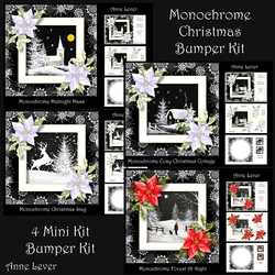 Monochrome Christmas Bumper Kit