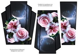 Moondust Roses - Art Deco Stacker