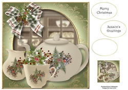 The Christmas Kitchen - A Festive Cuppa 8x8