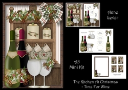 The Kitchen At Christmas - Time For Wine