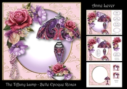 The Tiffany Lamp - Belle Epoque Roses
