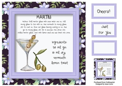 Classic Cocktails - Martini 8x8