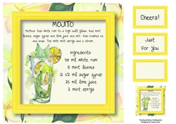 Classic Cocktails - Mojito 8x8