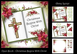 Open Book - Christmas Begins With Christ
