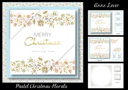 Pastel Christmas Florals