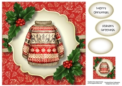 The Red Christmas Jumper 8x8