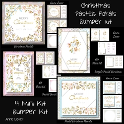 Christmas Pastel Florals Bumper Kit