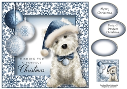 Chesterton The Westie - Pawfect Christmas 8x8