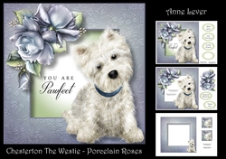 Chesterton The Westie - Porcelain Roses
