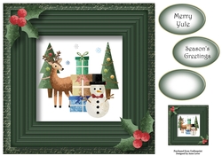 Presents In The Snow 8x8