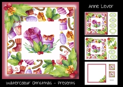 Watercolour Christmas - Presents