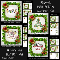 Festive Holly Frame Bumper Kit