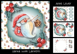 Santa With Lantern