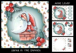 Santa In The Chimney