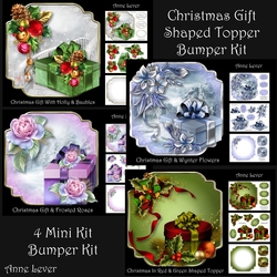 Christmas Gift Shaped Topper Bumper Kit