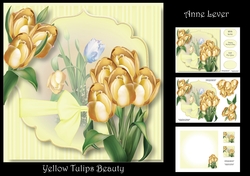 Yellow Tulips Beauty