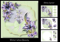 Winter Lilies Beauty