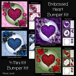 Embossed Heart Bumper Kit