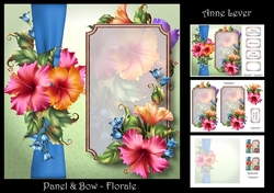 Panel & Bow - Florale