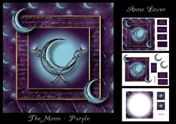 The Moon - Purple