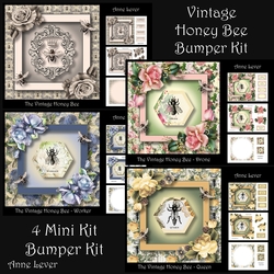 Vintage Honey Bee Bumper Kit