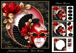 Masked Valentine - Red Roses