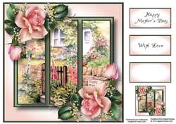Scenic Trio - Rose Cottage 8x8