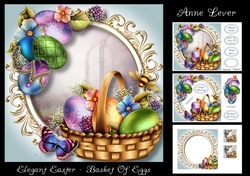 Elegant Easter - Basket Of Eggs