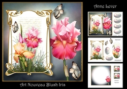 Art Nouveau Blush Iris