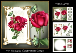 Art Nouveau Celebration Roses