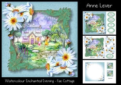Watercolour Enchanted Evening - Fae Cottage