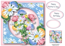 Beautiful Spring Bouquet 8x8