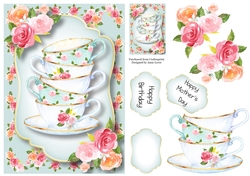 Teacups & Roses A5