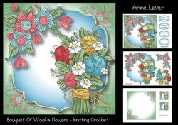 Bouquet Of Wool & Flowers - Knitting Crochet