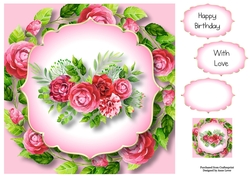Beautiful Spring Camellias 2 8x8