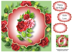 Beautiful Spring Camellias 4 8x8