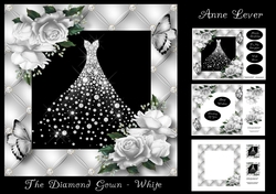 The Diamond Gown - White
