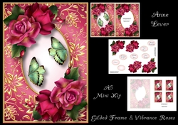 Gilded Frame & Vibrance Roses
