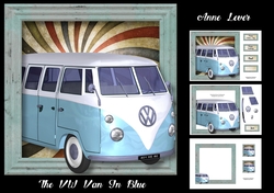 The VW Van In Blue