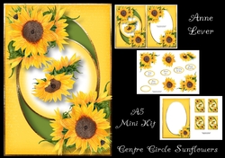 Centre Circle Sunflowers
