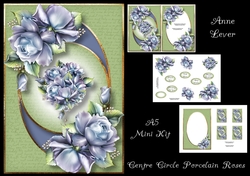 Centre Circle Porcelain Roses