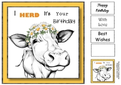 I HERD Its Your Birthday! 8x8